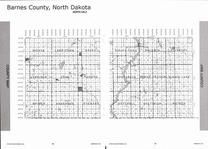 Barnes County Map - North, Barnes County 2007